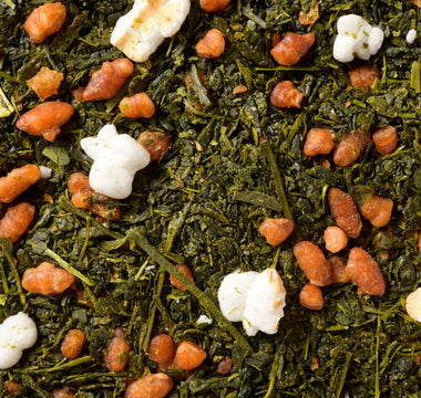 Japanese genmaicha — brown rice green tea wholesale from waka matcha